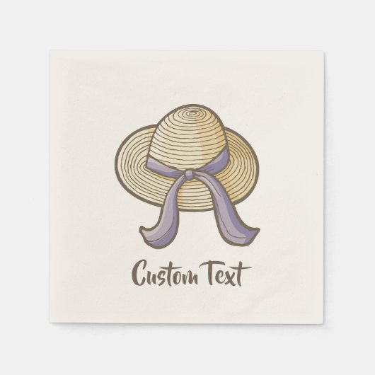 Stro Pet Beige Servet (Voorkant)