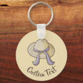 Stro Pet Beige Sleutelhanger (Voorkant)