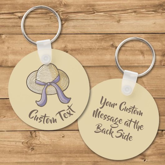 Stro Pet Beige Sleutelhanger