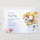 Stro Pet Derby Party Invitations Kaart (Voorkant)