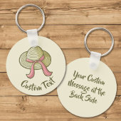 Stro Pet Geel Sleutelhanger