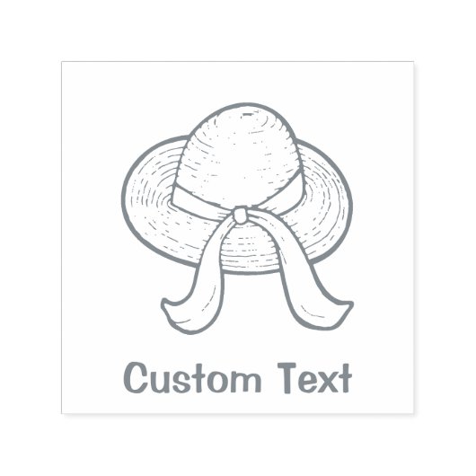 Stro Pet grijs Zelfinktende Stempel (Design)