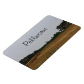 Strohballen Erntezeit auf Pellworm Magneet (Linkerzijde)