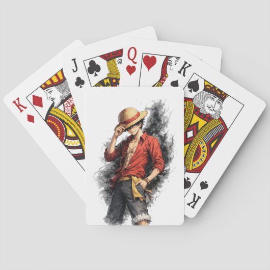 Strohoed Avontuur WatercoloClassic Speelkaarten (Achterkant)