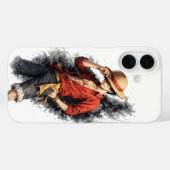 Strohoed Avontuur Waterverf iPhone / iPad hoesje (Achterkant (horizontaal))