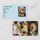 Strohoeden Visitekaartje (Voorkant / Achterkant)