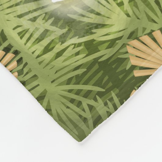 Strohsterne and Candles Fleece Deken (Hoek)