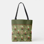 Strohsterne and Candles Tote Bag (Achterkant)