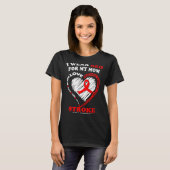 Stroke Awareness - I Wear Red For My Mom  T-shirt (Voorkant volledig)