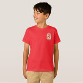 Stroke Awareness Red Ribbon Angel T-shirt (Voorkant volledig)