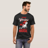 Stroke Awareness Warrior Eenhoorn T-shirt (Voorkant volledig)