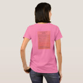 Stroke Bill of Rights Shirten T-shirt (Achterkant volledig)