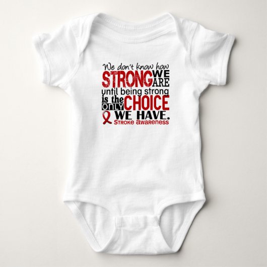 Stroke hoe sterk we zijn t-shirt (Voorkant)