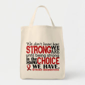 Stroke hoe sterk we zijn tote bag (Voorkant)