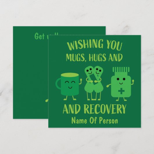 Stroke Recovery Profiteer snel van cadeautjes (Voorkant / Achterkant)