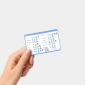 Stroke Scale Badge-begeleider Badge (Handheld)