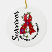 Stroke Survivor 15 Keramisch Ornament (Voorkant)