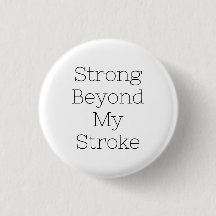 Stroke Survivor Badge - Sterk voorbij mijn beroert