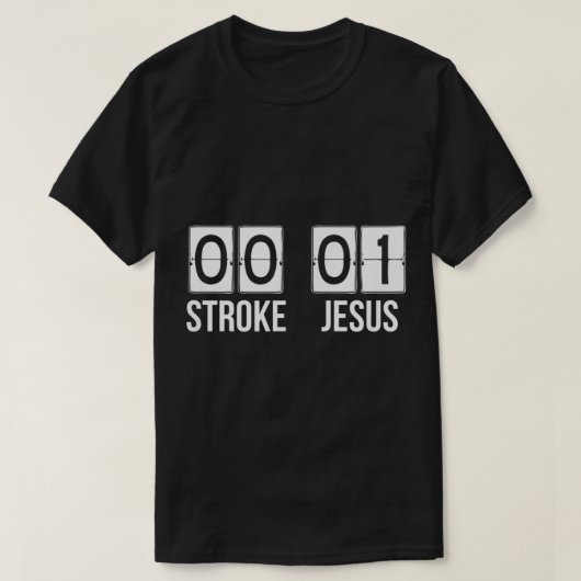 Stroke Survivor CHRISTELIJK T-shirt (Design voorkant)