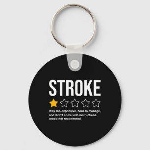 Stroke Survivor Heart Disease Warrior Fighter Kaar Sleutelhanger