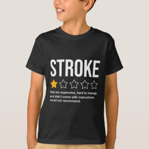 Stroke Survivor Heart Disease Warrior Fighter Kaar T-shirt