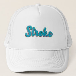 Stroke typografie trucker pet
