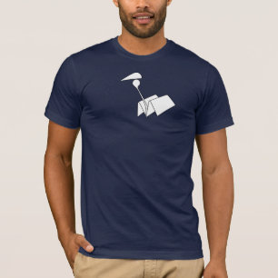 Stroked Floater voor een donker T-shirt