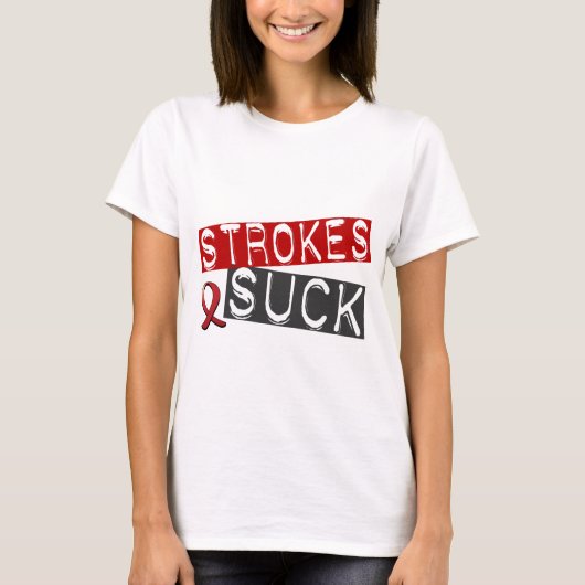 Strokes Suck T-shirt (Voorkant)