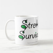 StrokeSurvivorGreen Koffiemok (Links)