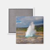 Strokkur Geyser koelkastmagneet Magneet (Voorkant / Achterkant)