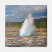 Strokkur Geyser koelkastmagneet Magneet (Voorkant)