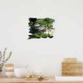 Strol in het dorp poster (Keuken)