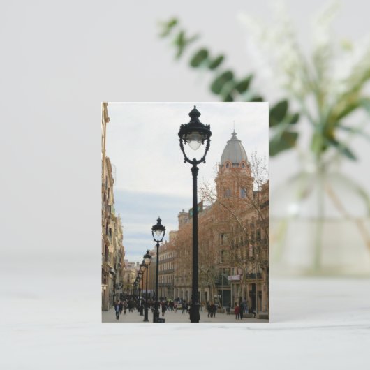 Stroll Barcelona - Portal del Angel Briefkaart (Staand voorkant)