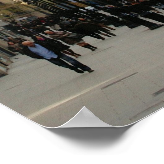 Stroll Barcelona - Portal del Angel Poster (Hoek)