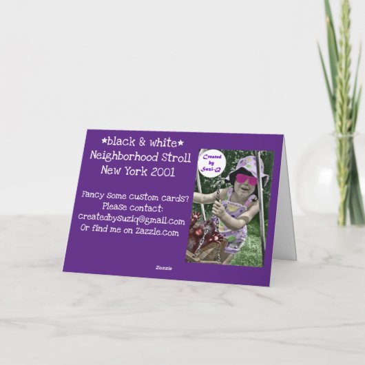 Stroll van de buurt kaart (Achterkant)