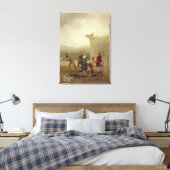 Strollen, 1793 (olie op tin bord) canvas afdruk (Insitu (Slaapkamer))