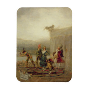 Strollen, 1793 (olie op tin bord) magneet