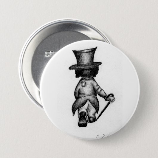 Strollen Ronde Button 7,6 Cm (Voorkant /achterkant)