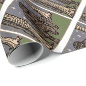 Strollen Sasquatch Cadeaupapier (Rol Hoek)