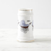 Stroller cartoon illustratie bierpul (Center)