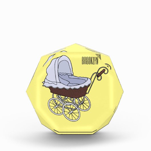 Stroller cartoon illustratie fotoblokken (Voorkant)