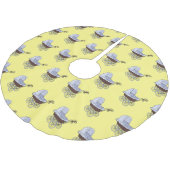 Stroller cartoon illustratie kerstboom rok (Gekanteld)