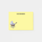 Stroller cartoon illustratie post-it® notes (Voorkant)