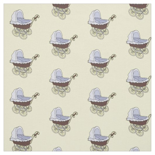 Stroller cartoon illustratie stof (Swatch)