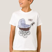 Stroller cartoon illustratie t-shirt (Voorkant)