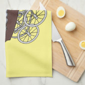 Stroller cartoon illustratie theedoek (Quarter Fold)
