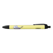 Stroller cartoon illustratie zwarte inkt pen (Bovenkant)