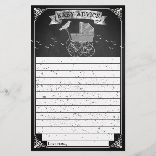  Stroller Halloween Baby shower Advies (Voorkant)