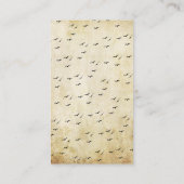 Stroller Halloween Baby shower Diaper Informatiekaartje (Achterkant)