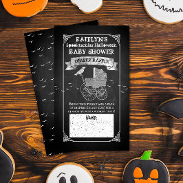 Stroller Halloween Baby shower Diaper Informatiekaartje